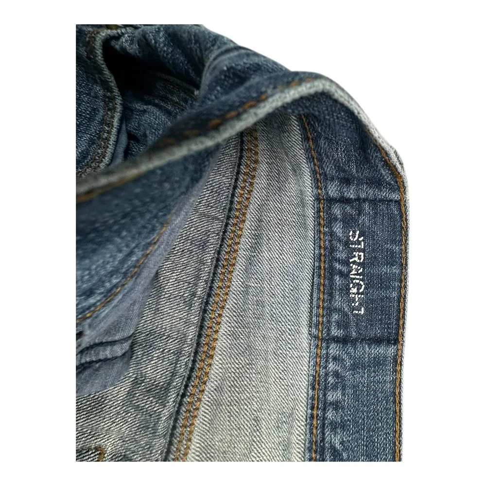 Perry Ellis America‎ Mens Blue Straight Leg Denim Jeans Size 31x30